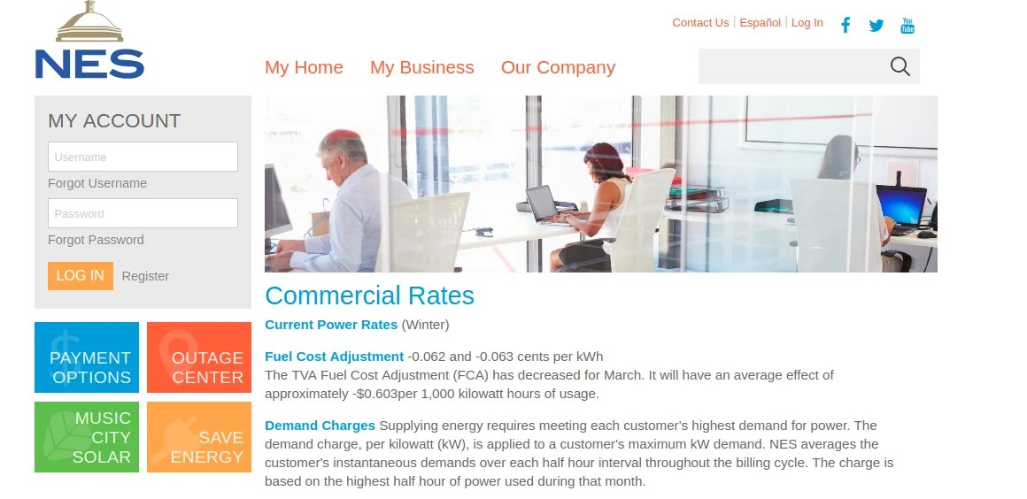 Nashville Electric Service Bill Payment