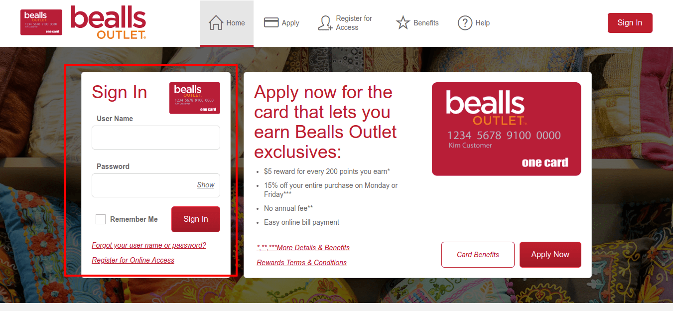 How To Apply And Pay Bealls Outlet Credit