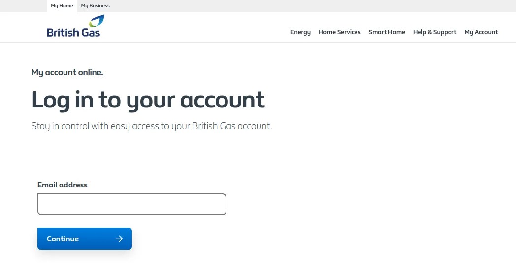 www.britishgas.co.uk/identity How to Pay British Gas Bill Online