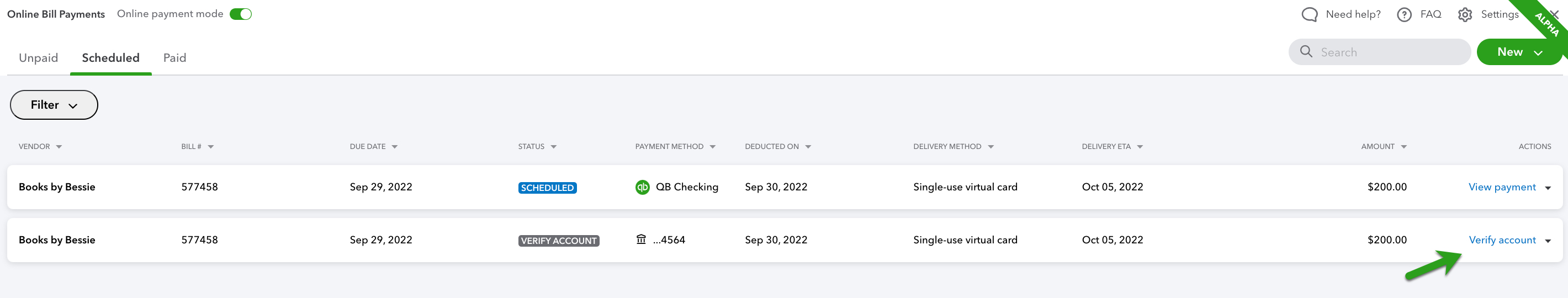 Connect your bank account by verifying with microdeposits QuickBooks