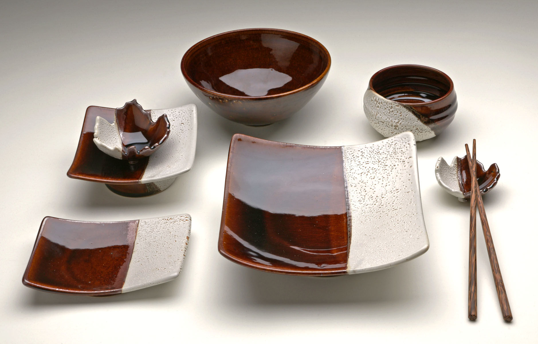 Japanese Style Dinnerware Bill Sanders Clay
