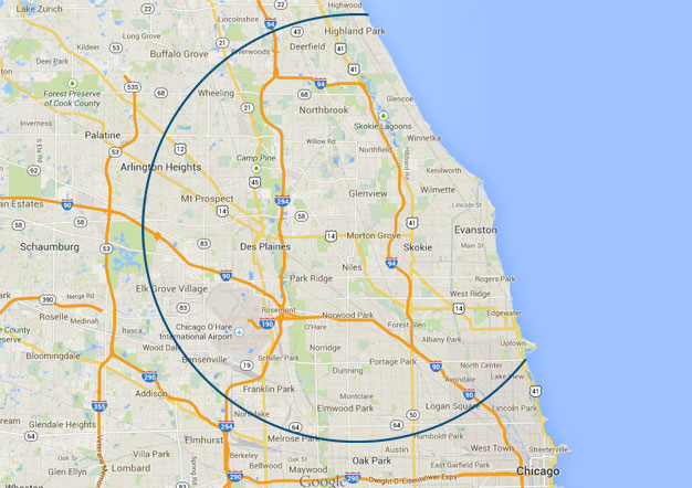 Arlington Heights Zoning Map Bill’s Heating & Air Conditioning