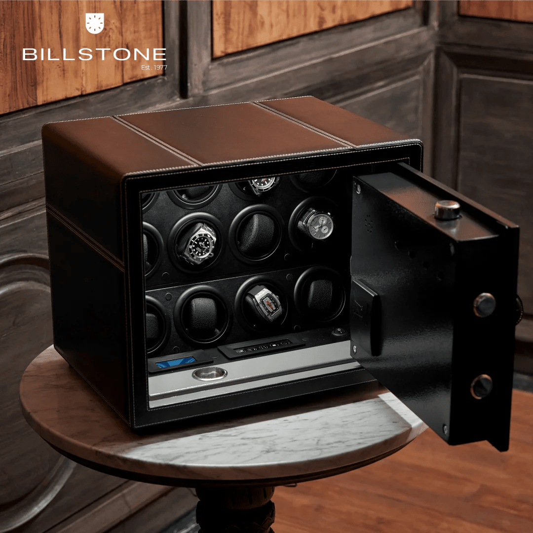 Avanti 4 Plus Carbon Fiber Watch Winder BILLSTONE Watch Winders