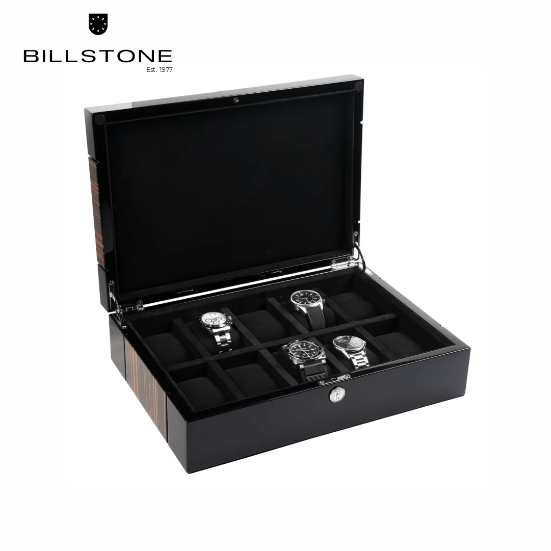 Avanti 6 Plus Carbon Fiber Watch Winder BILLSTONE Watch Winders