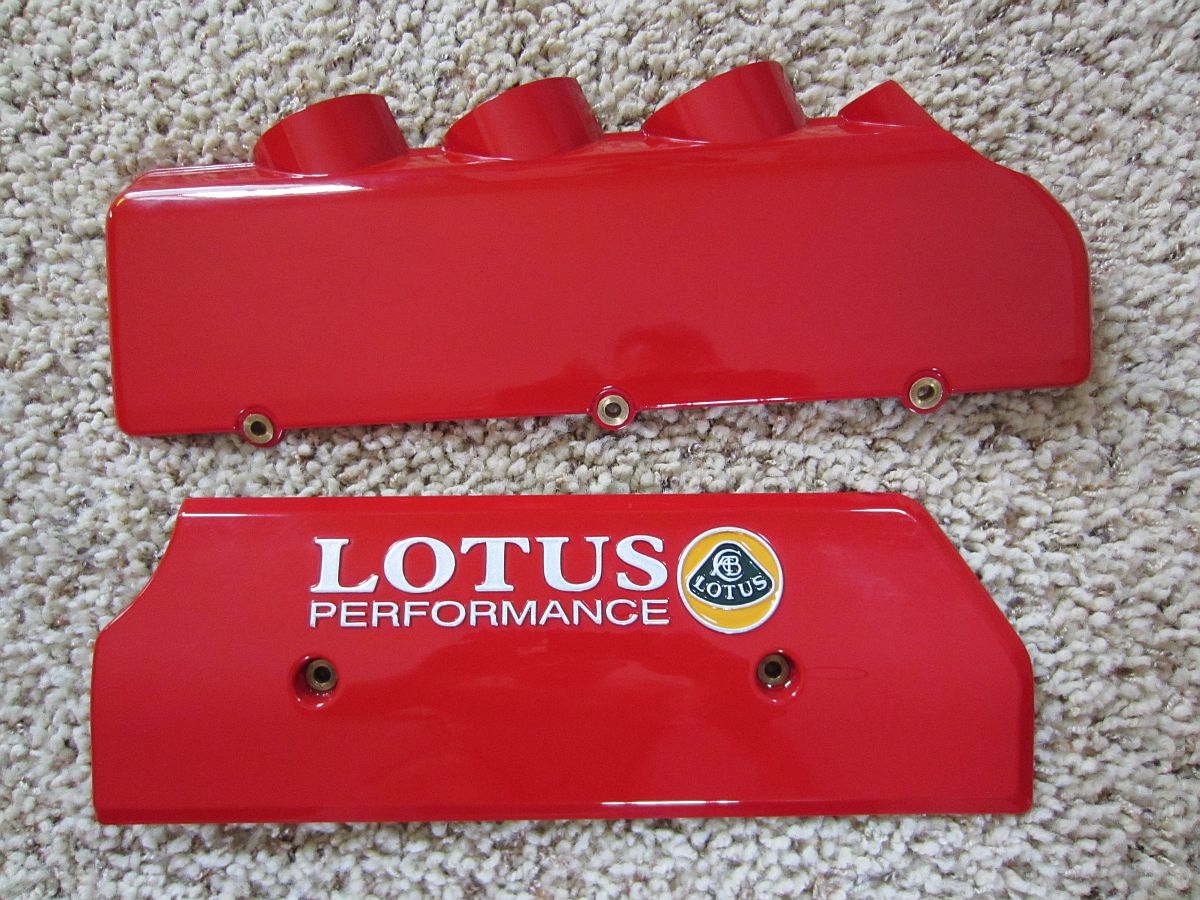 ** Painted Engine Covers by Chuck Risen ** LotusTalk The Lotus Cars Community