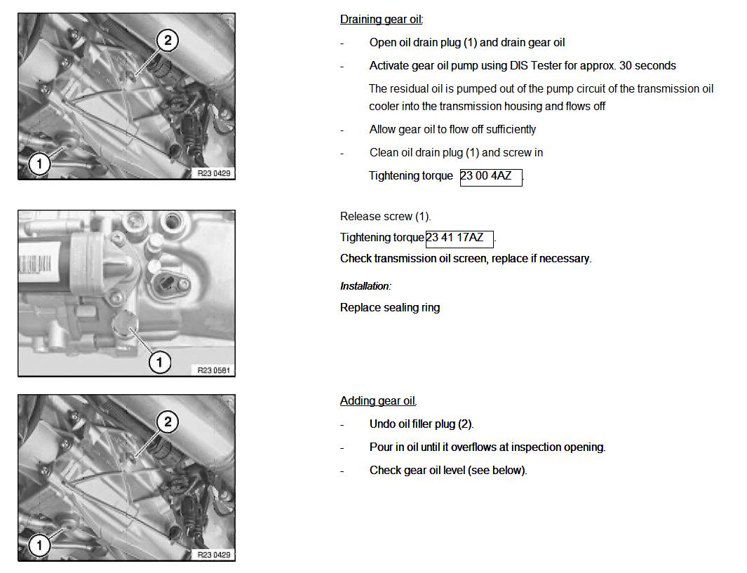 BMW M3 Coupe (E92) Changing Manual Transmission Fluid