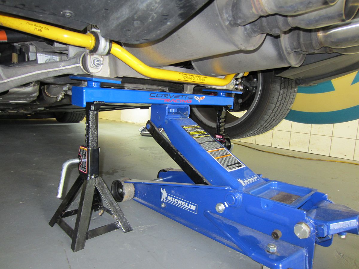 Placement of Jack Stands CorvetteForum Chevrolet Corvette Forum