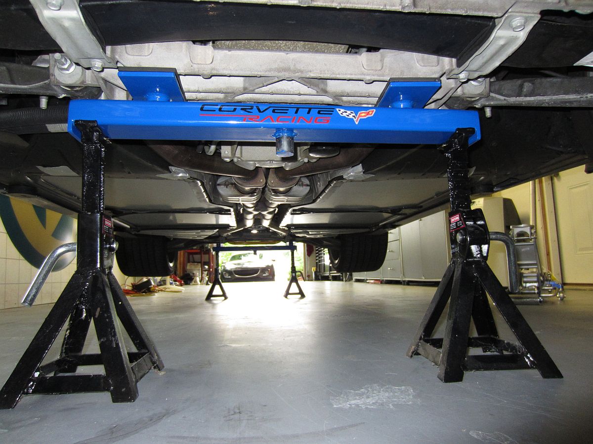 Placement of Jack Stands CorvetteForum Chevrolet Corvette Forum