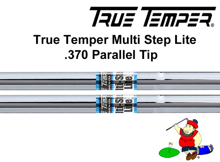 True Temper Multi Step Lite Iron Shafts .370 40" (Buy Sets Save Money