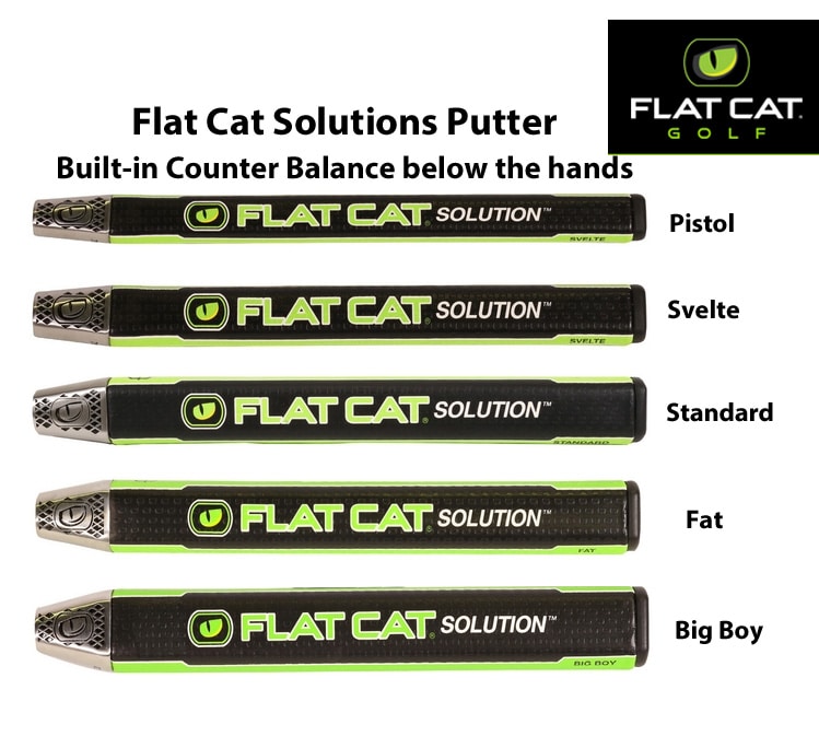 Flat Cat Solution Putter Grips Billy Bob's Golf