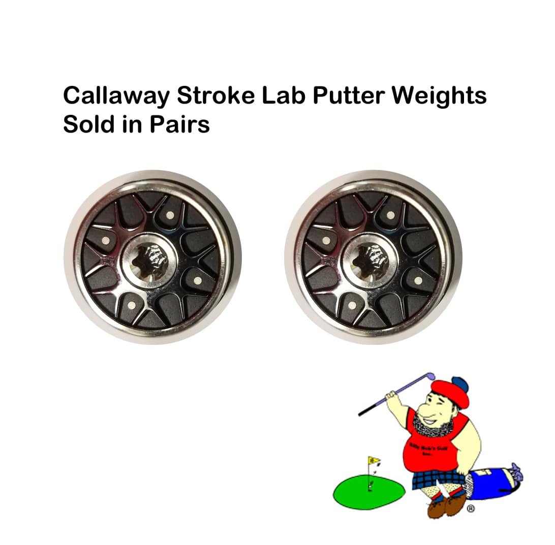 Callaway New STROKE LAB Putter Weights Individual Sold in Pairs 5g,10g