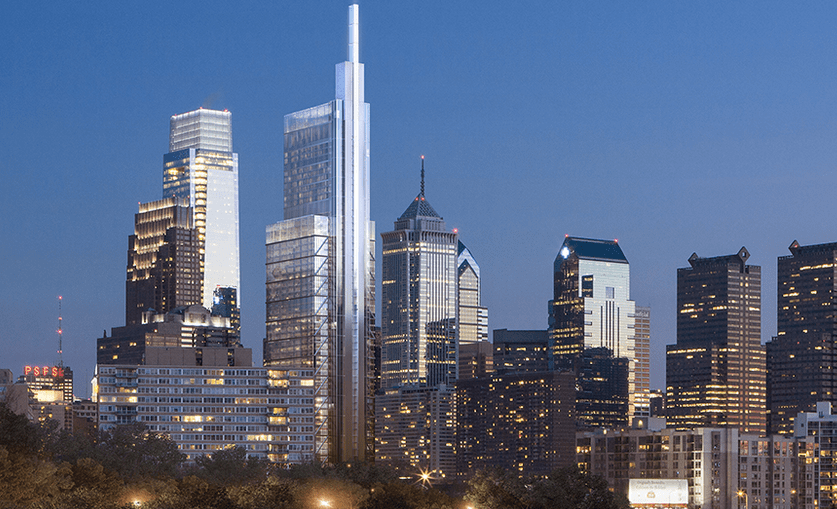 Comcast 2 Already one of the 10 tallest buildings in Philadelphia On