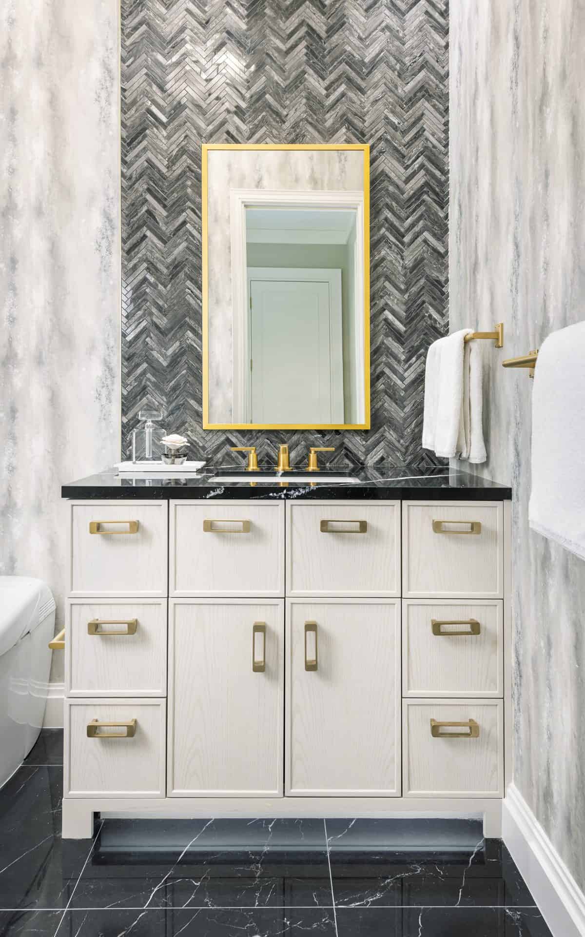 Upscale Custom Vanity Bilotta Kitchen & Home NY