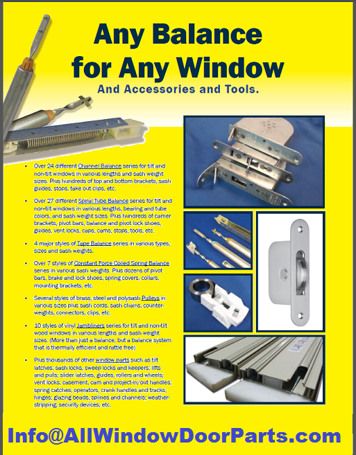 Window Balances & JambLiners [CALIFORNIA] Pomona, Torrance, Orange, Pasadena, Fullerton, El