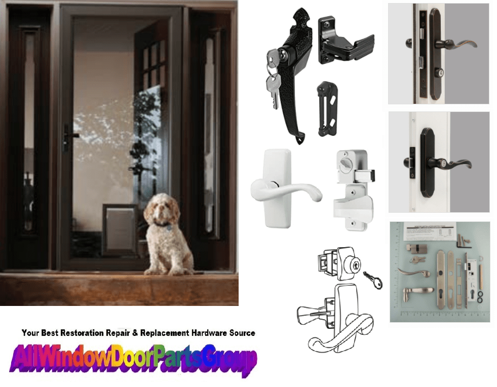 Storm Door Screen Door Replacement Parts Handles Locks Latches