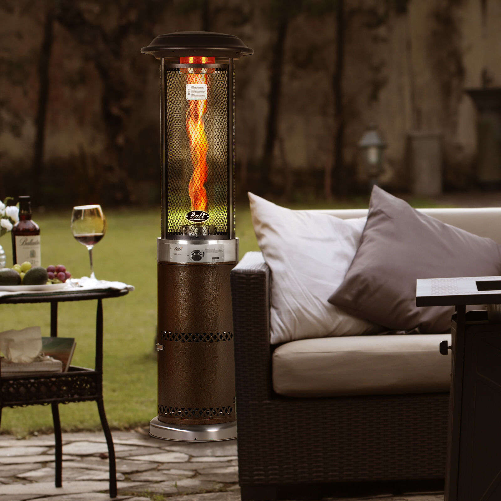 Bali Outdoors 36000BTU Commercial Outdoor LP Propane Gas Patio Heater BiltPros