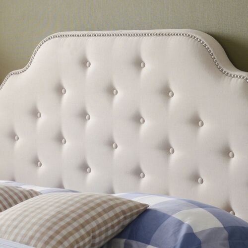 Luella Fabric Tufted Queen/Full Headboard BiltPros