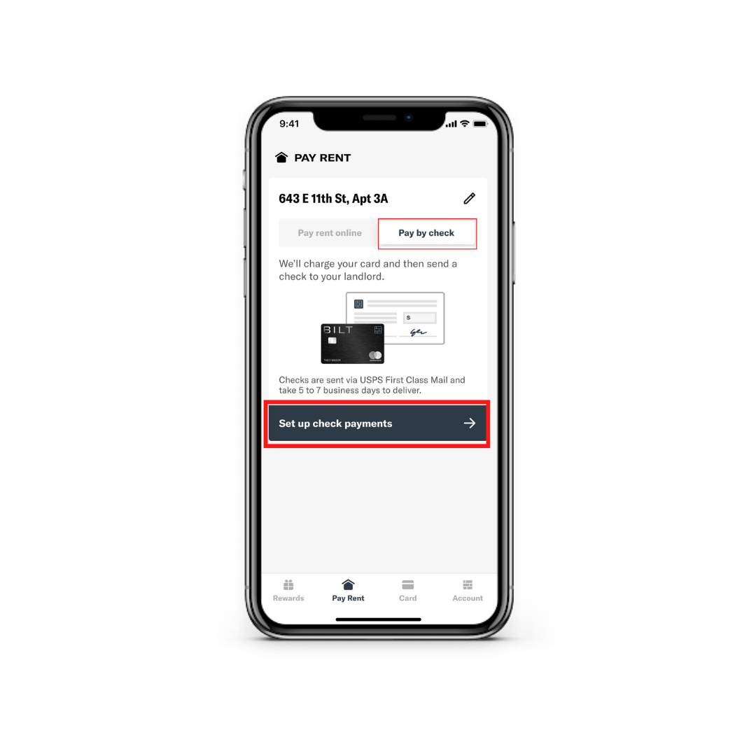 How to pay rent via check using Bilt Rewards Bilt Rewards Support