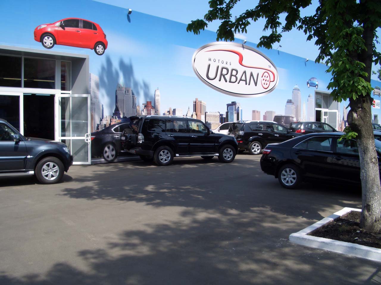 Отопление автосалона URBAN MOTORS Переворот в опаленні