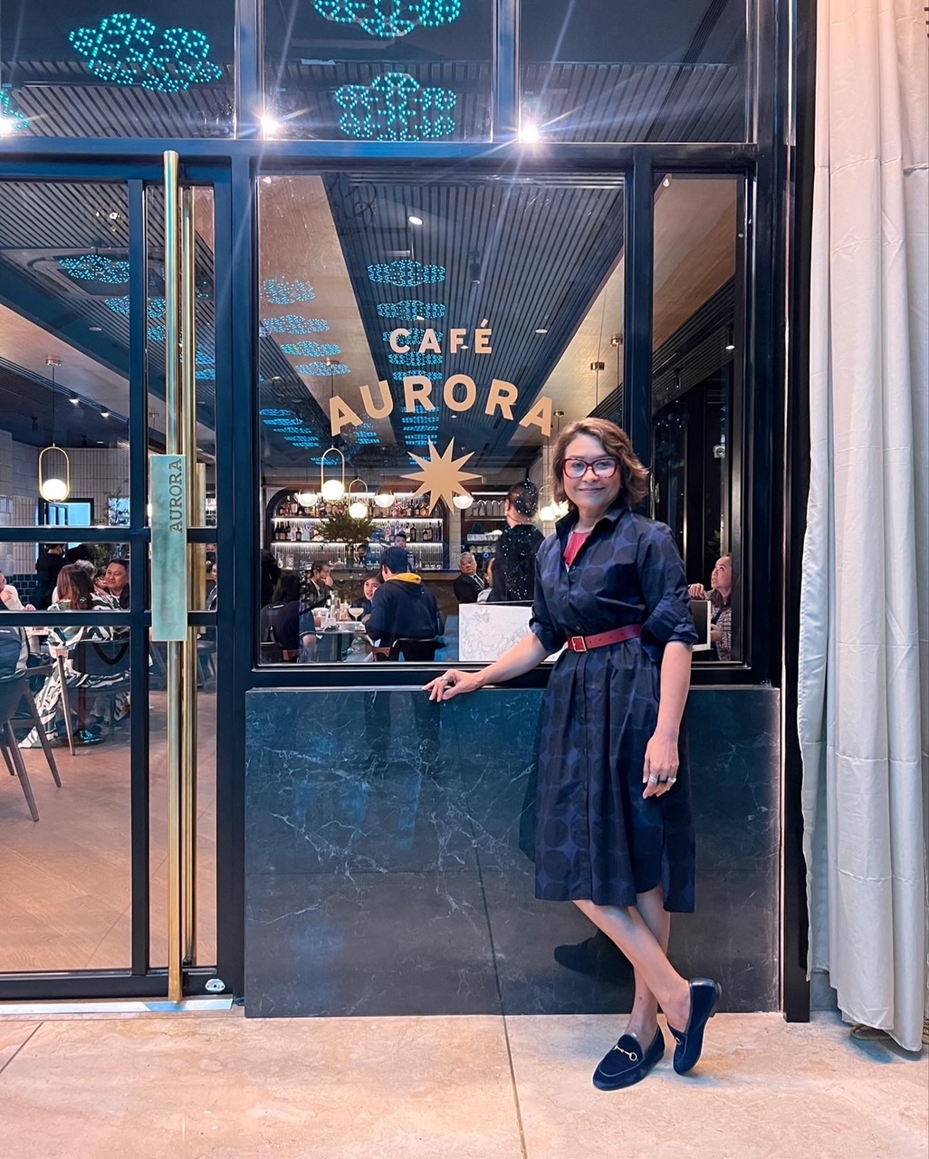 Cafe Aurora This dynamic duo starts a restaurant business