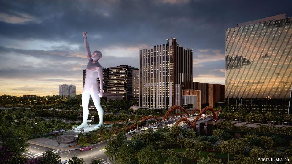 Robinsons Land Unveils One of the World’s Tallest Art Installations at