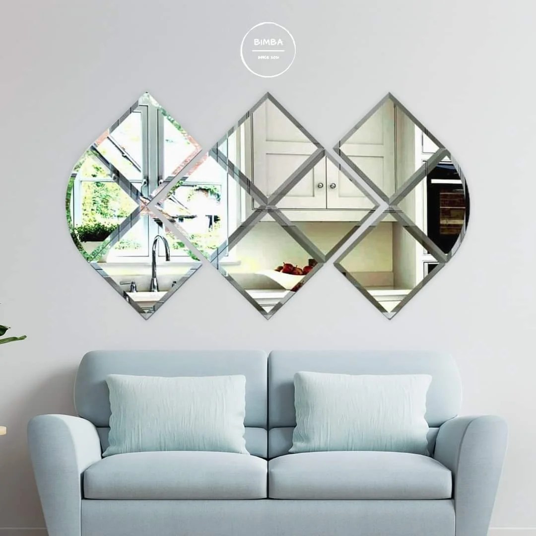Mirror Tiles Design 13 Bimba Glass Interiors