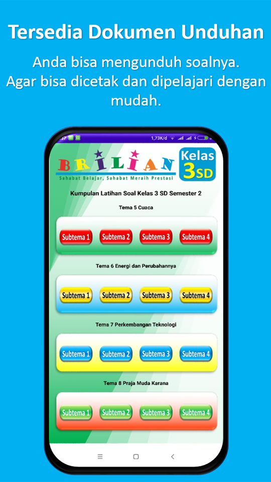 Aplikasi Bimbel Brilian Sekarang Tersedia di Google Play Store Bimbel