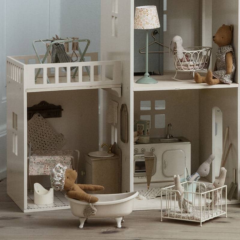 Maileg Miniature bathroom sink / szara Umywalka Bimbus