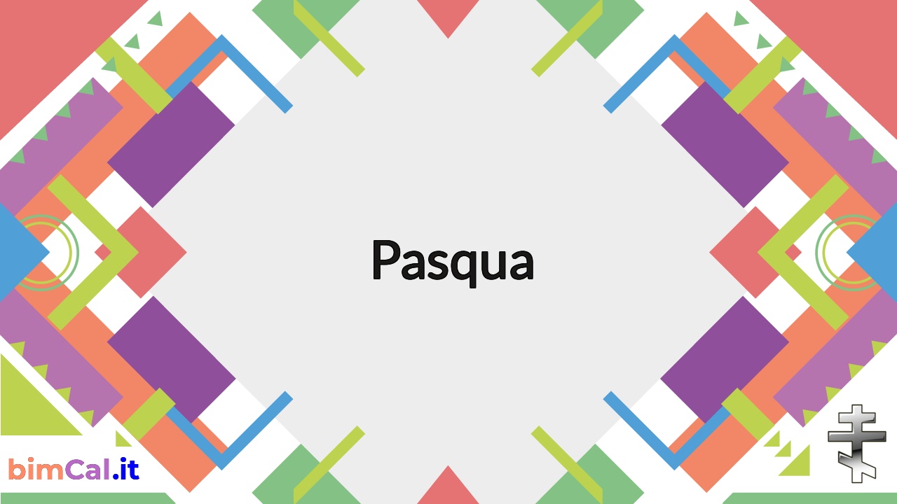 pasqua cattolica 2023 Pasqua Ortodossa 2023 - Calendario Bimcal.it