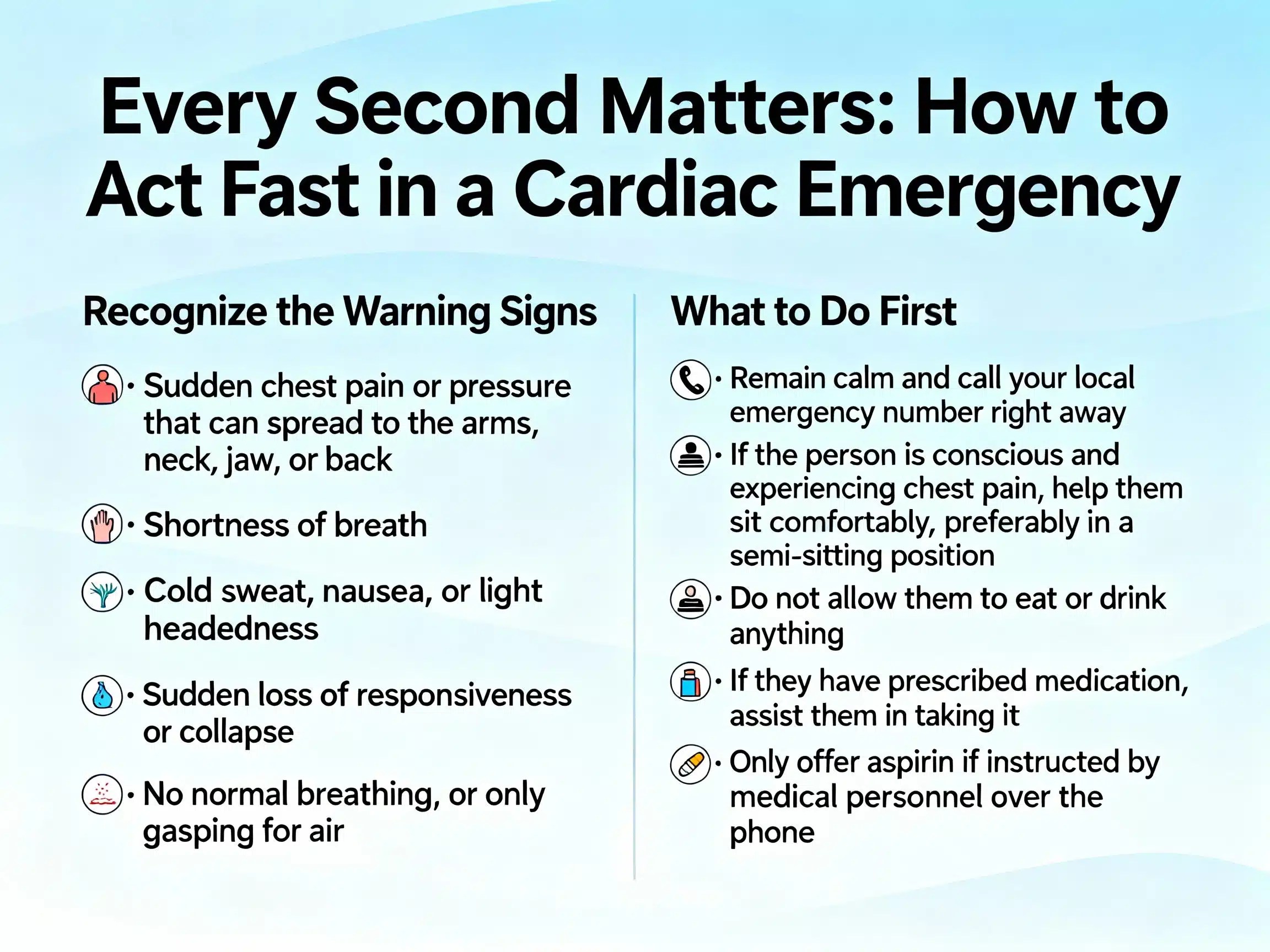 Every Second Matters How to Act Fast in a Cardiac Emergency — BIMC