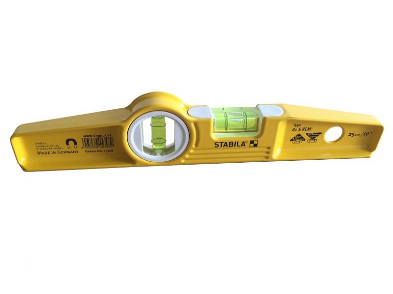 Stabila Level 81S REM 25cm/10″ Rare Earth BiMetal Tools