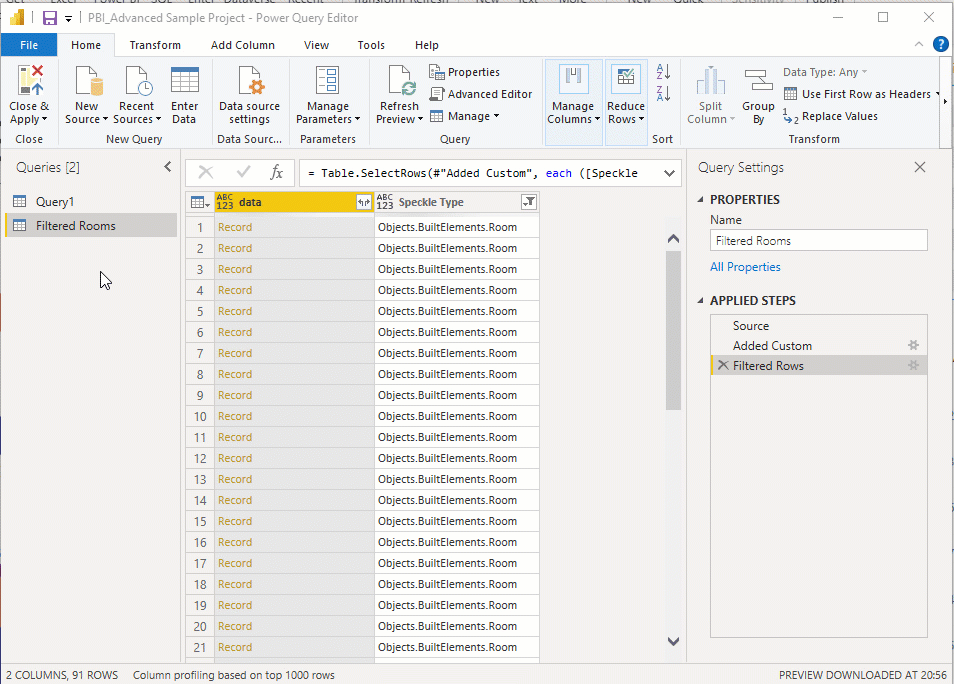 Visualizing Room Data in Power Bi BIMGEEK Visualizing Room Data in Power Bi BIMGEEK