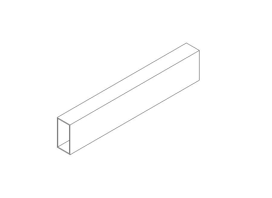 Steel Beam W Profile Revit family BIM Library