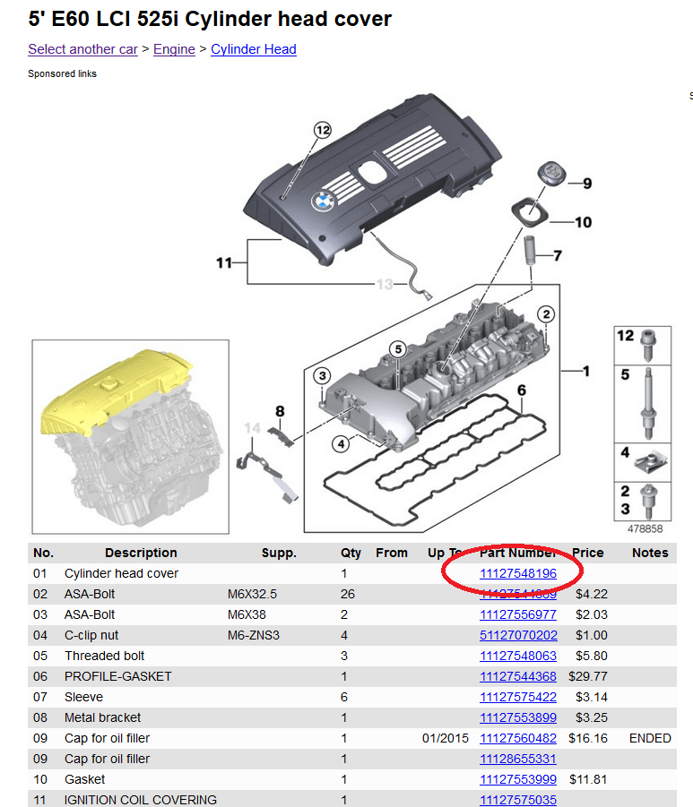 Crankcase ventilation. Part2 NOx emulator NOXEM 129 130 402 developed