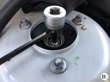 Strut nut socket tool, proper torque - BIMMERtips.com