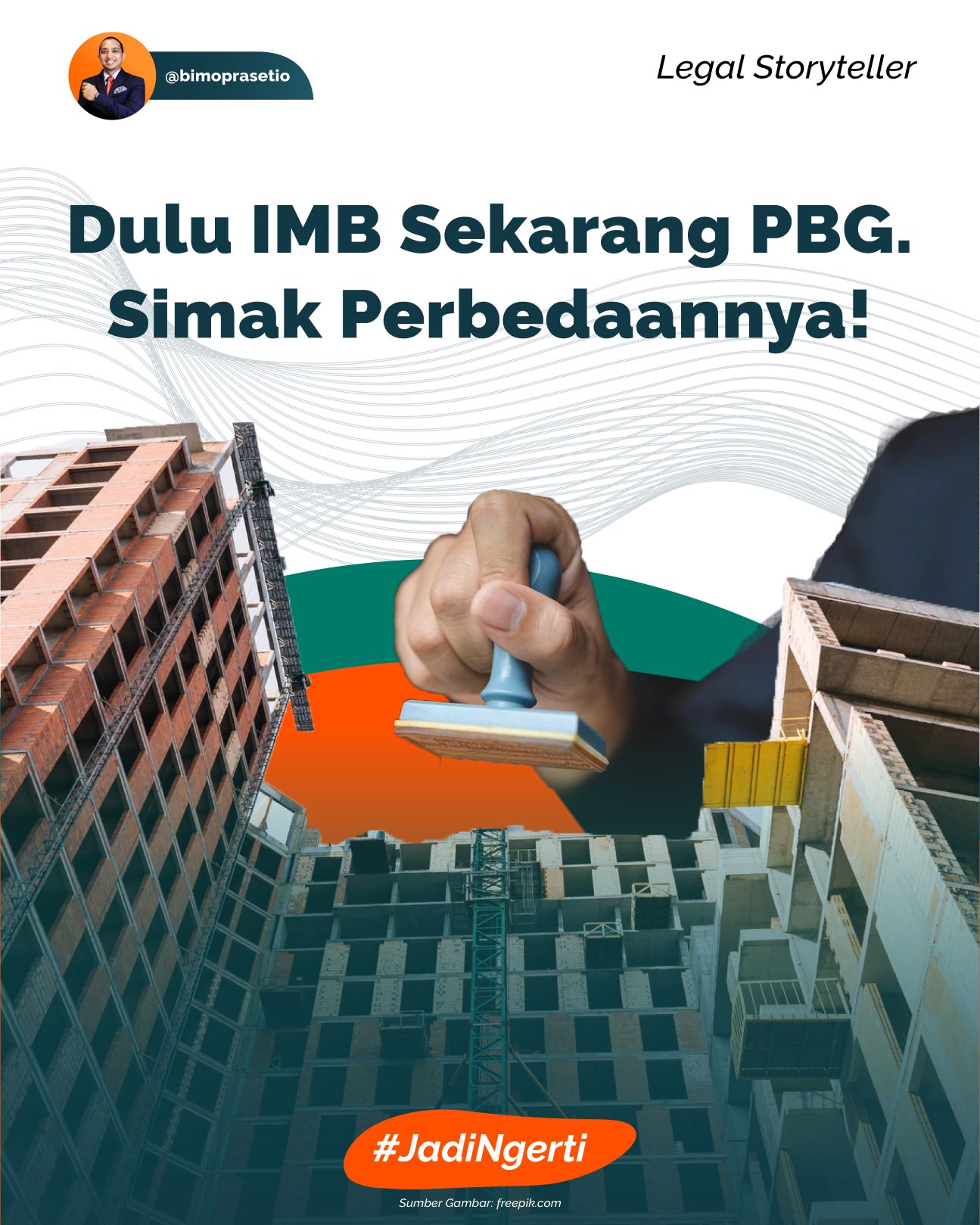 DULU IMB, SEKARANG PBG. SIMAK PERBEDAANNYA! Bimo Prasetio
