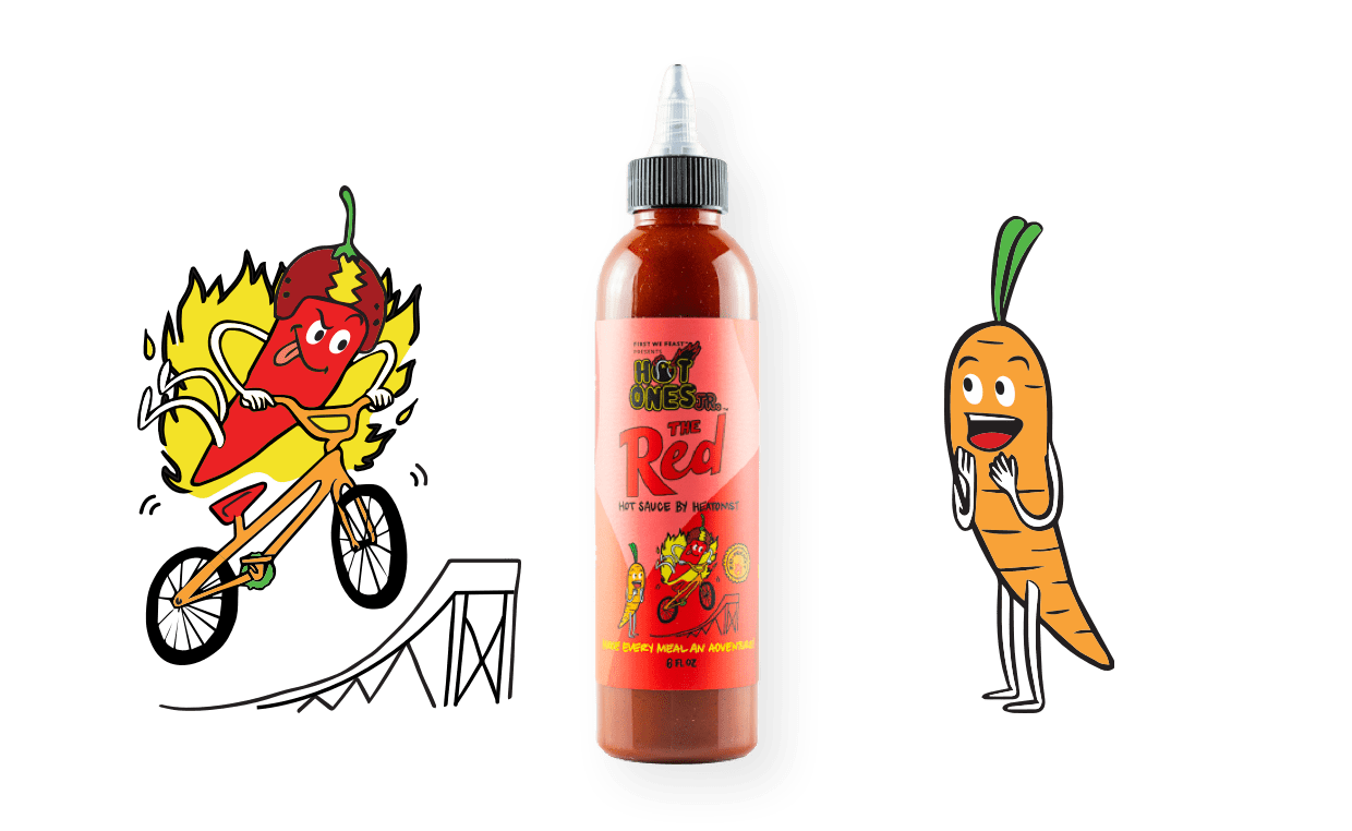 Pack Hot Ones SWEET PEPPER, sauce hot ones france