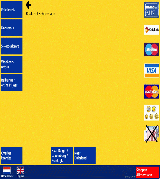 Ns Kaartje Kopen Online Kan je bij een NS kaartjesautomaat nog een kaartje kopen met een ander