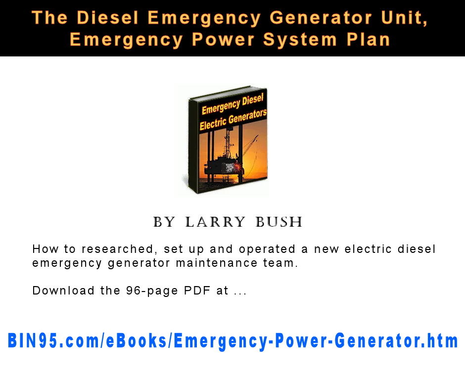 Diesel Standby Generator Maintenance PDF