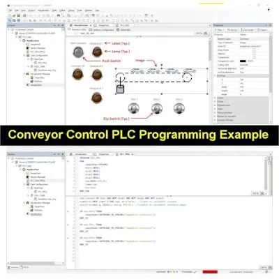 Advanced PLC Programming Structured Text Examples