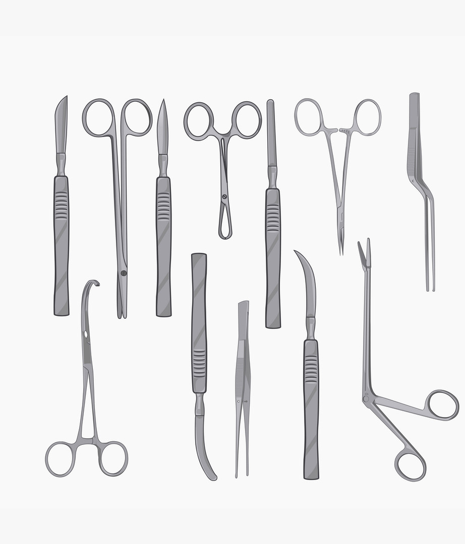 Surgical Instruments Bin Arab