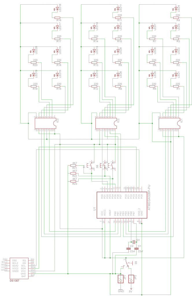 Binary Clock Arduino Tutorial Binary Alchemist