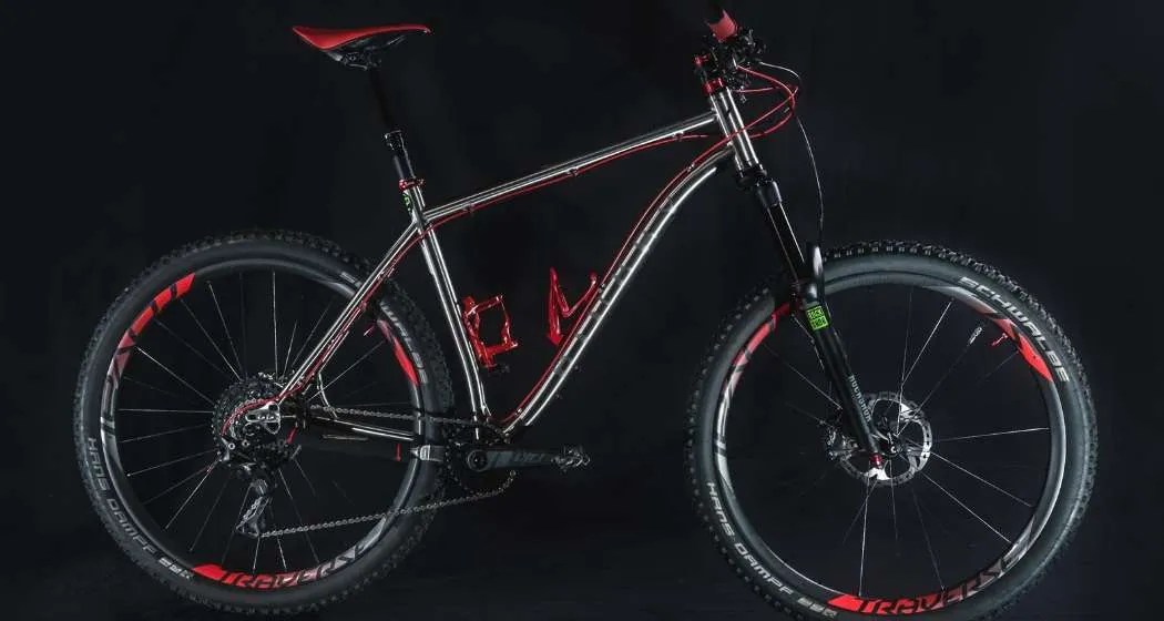 The Titanium Mountain Bike Binary Bicycles