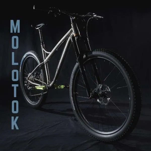 Molotok 29+ Titanium MTB Frame Binary Bicycles