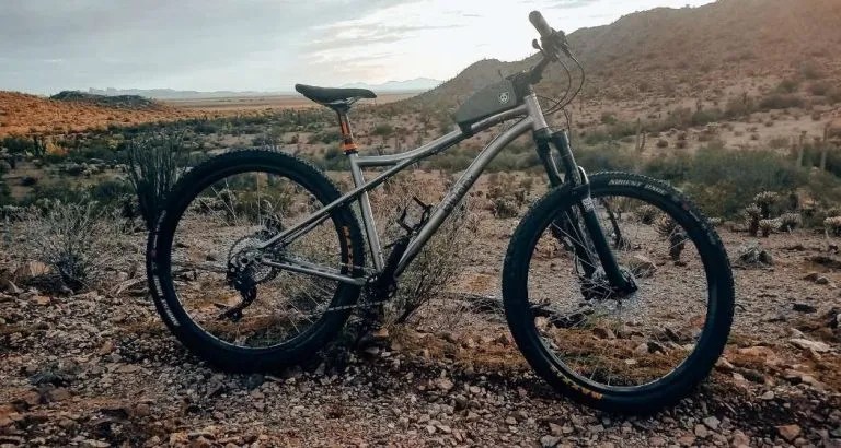 The SSP Titanium Mountain Bike Binary Bicycles