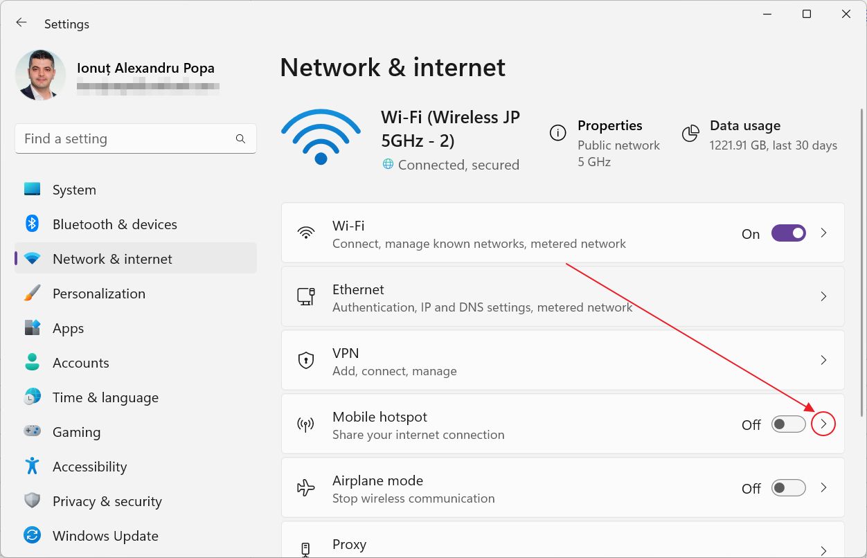 How to Enable a Mobile Hotspot in Windows to Share Your