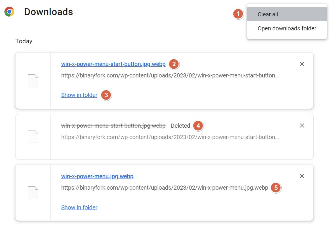 My Downloads History How to View and Clear the List in Chrome, Edge
