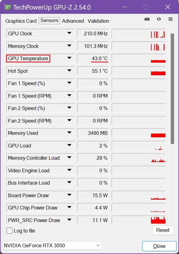How to Check GPU Temperature in Windows Task Manager, GPUZ