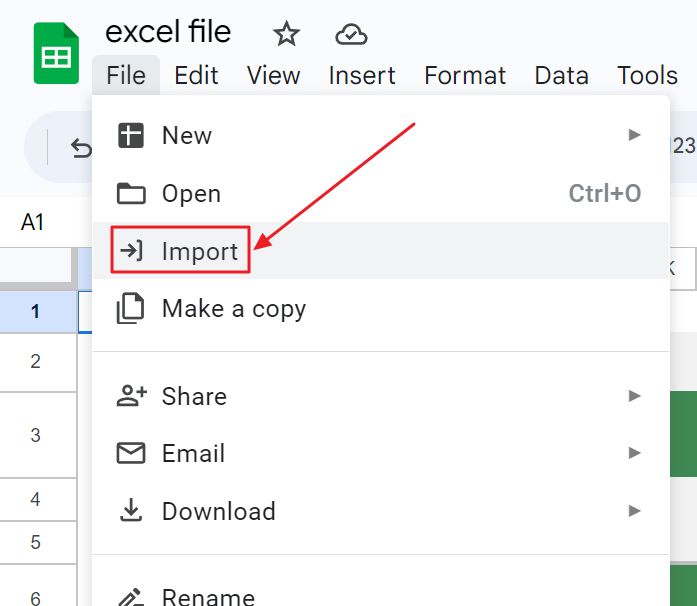 How to Open, Edit, or Convert Excel Files in Google Sheets