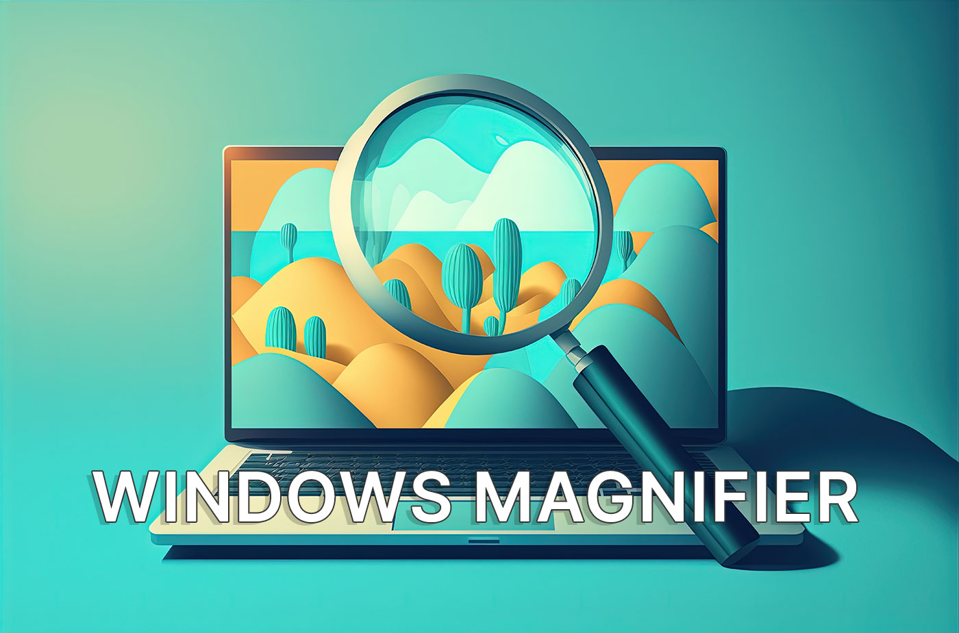 Windows Magnifier Utility How to Zoom in on Everything